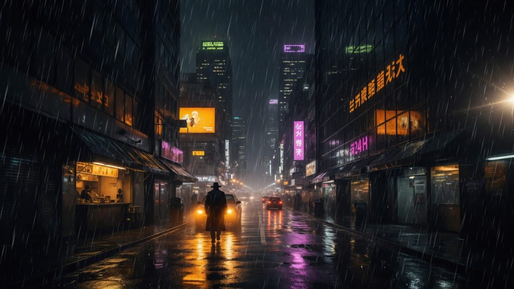 城市夜色